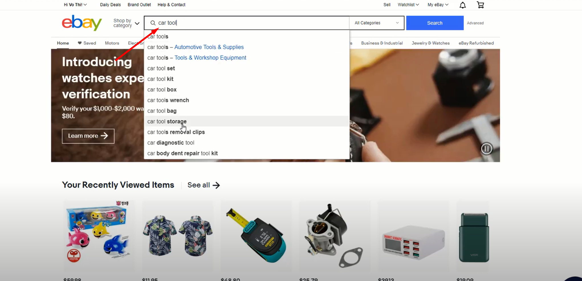 search từ khóa tối ưu tiêu đề để đăn sản phẩm ebay